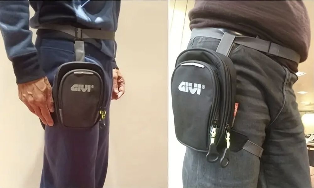 Borseta moto picior GIVI(nu Alpinestars/Dainese. leg bag .geanta moto picior/  geanta moto picior/ rucsac moto