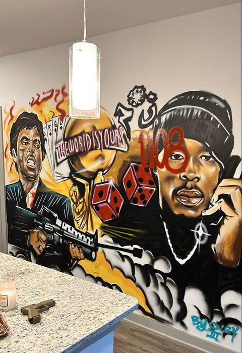 Роспись стен/дизайнер