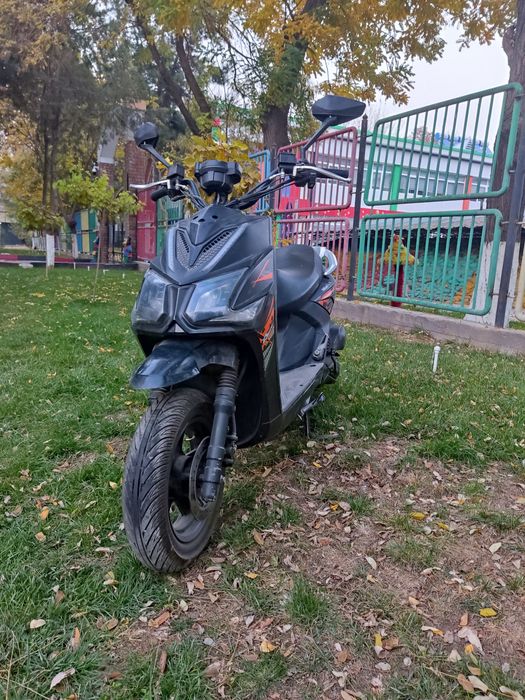 Samurai бензин скутер