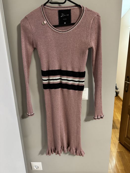 Дамска рокля финно плетиво