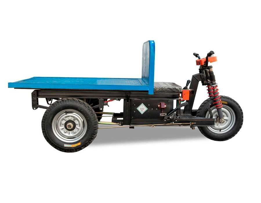 Yuk tashish uchun elektrik arava (kara).