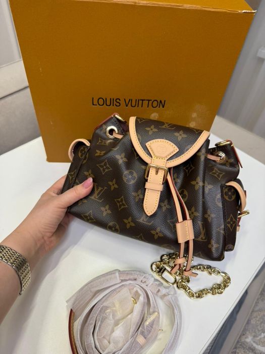 Сумки натуральная кожа - LV, Gucci