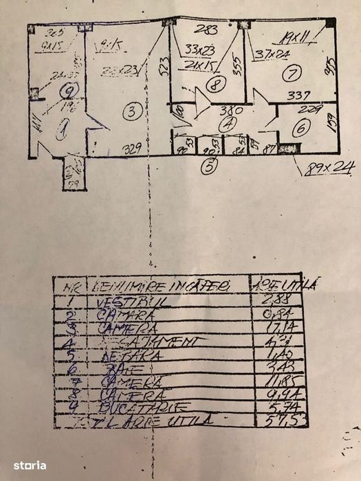 Apartament 3 Camere  parter ideal spatiu comercial Mihai Bravu VI 215
