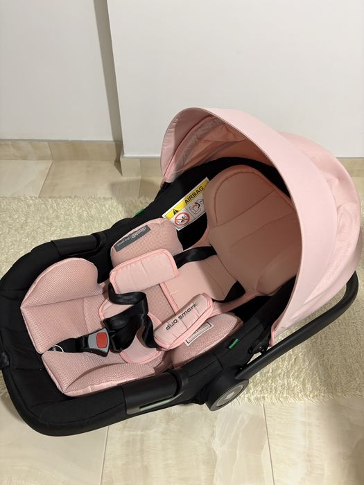 Chipolino детско столче за кола Duo Smart group 0+, flamingo