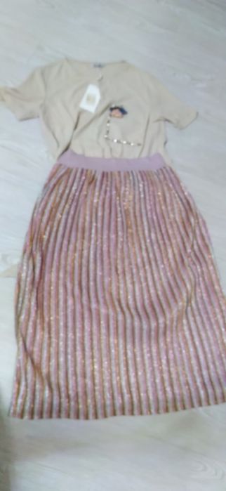 Новый кофта юбка