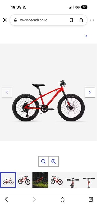 Bicicletă MTB 20" EXPL 900 Copii 6-9 ani