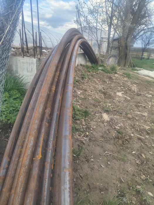 Tiava roluita 48.3 cu 3 MM  groasa 21.5 kg  135 de Ron bucata u