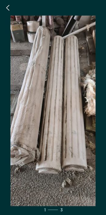 Мраморные полуколонны