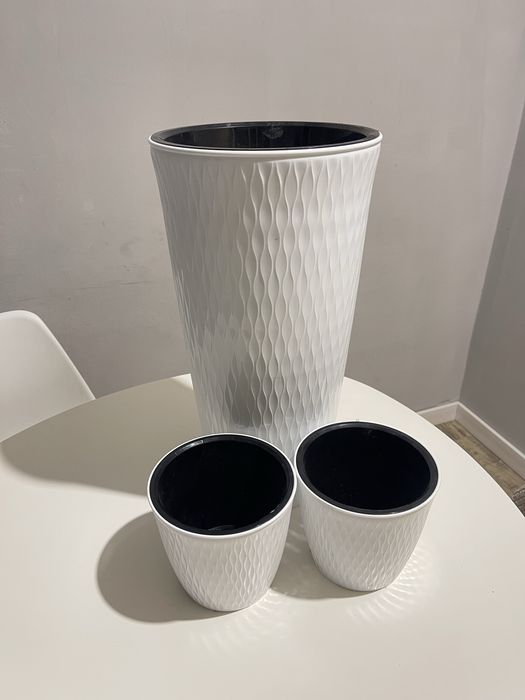 InGreen кашпо Manhattan SLIG-W1, пластик