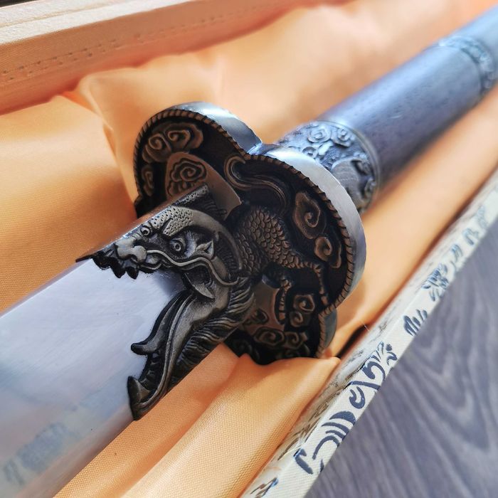 Kangxi Emperor Broadsword Остър Традиционен китайски меч 104 см !