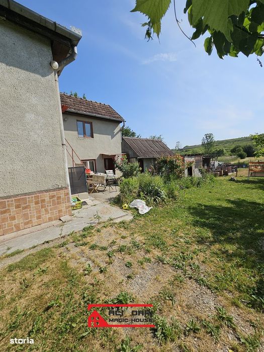 Sat Mihăiești jud Cluj-Casa plus teren și grădină 2.346 mp