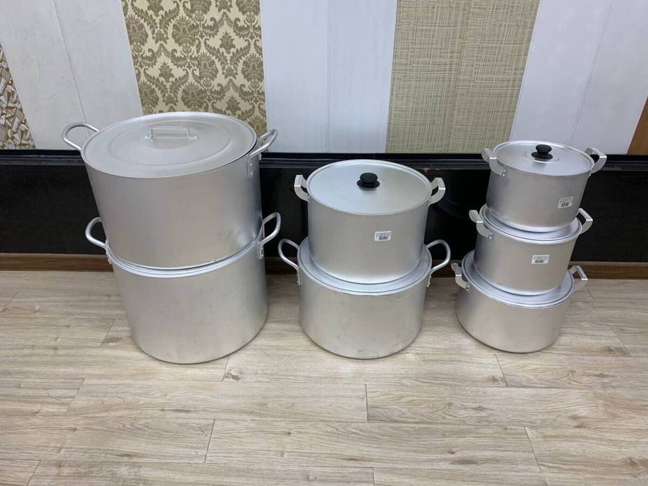 Кастрюля алюминиевая казан