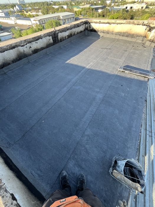 Ремонт мягкой кровли.