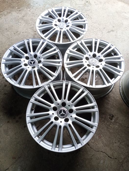4 jante  5x112 R17 8J ET48 originale Mercedes  E-class.w212 CLA-class GLK C-class vito viano