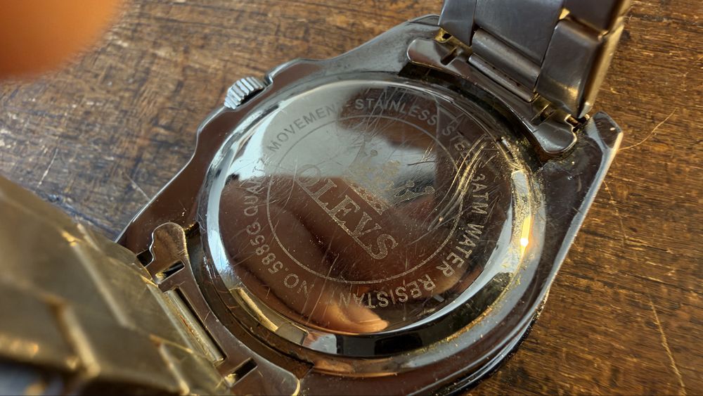 Ceas diver submariner quartz verde kermit 40mm