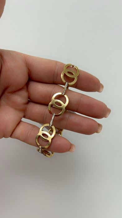 Браслет золото 750