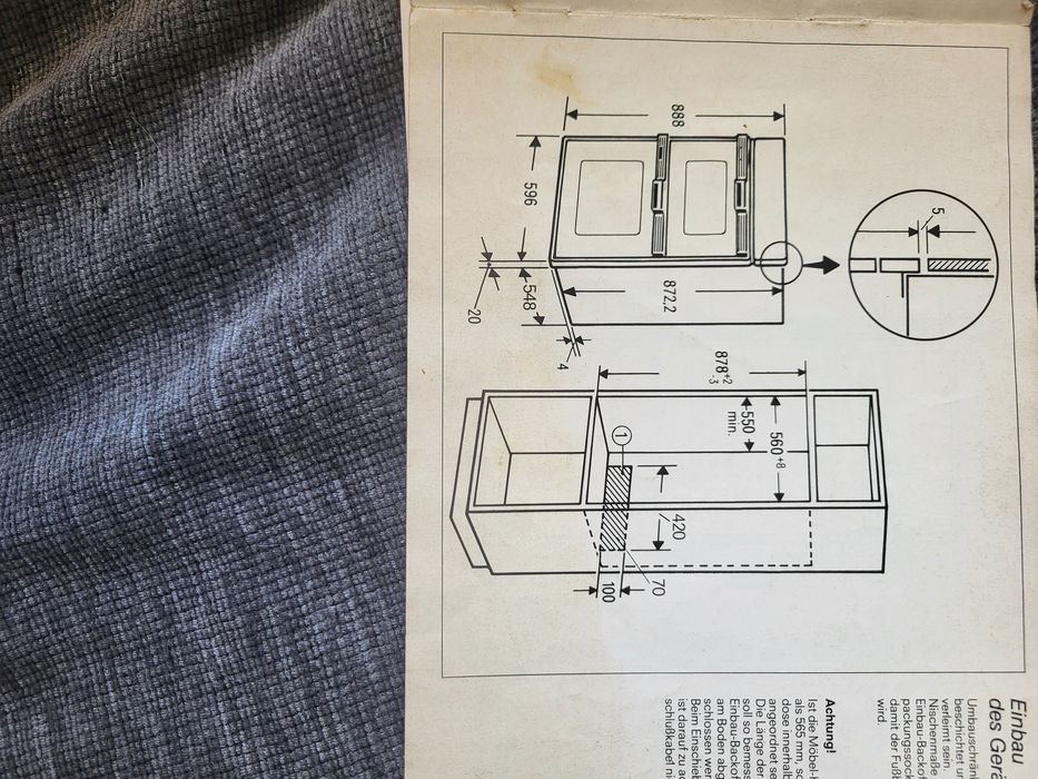 Двойна фурна Сименс, конвектомат Siemens