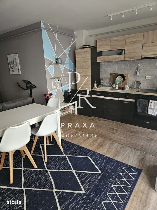 Apartament 2 camere, 61mp, balcon, parcare, mobilat complet, zona str.