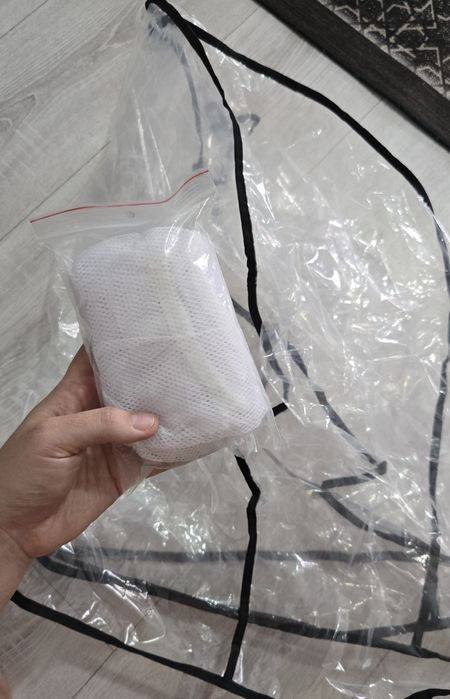 Комплект аксессуаров для коляски: дождевик + москитная сетка