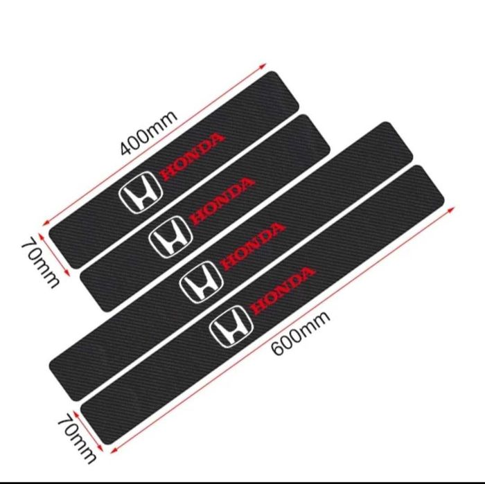 Карбонови стикери за прагове на Honda  Civic  Crv Accord Jazz