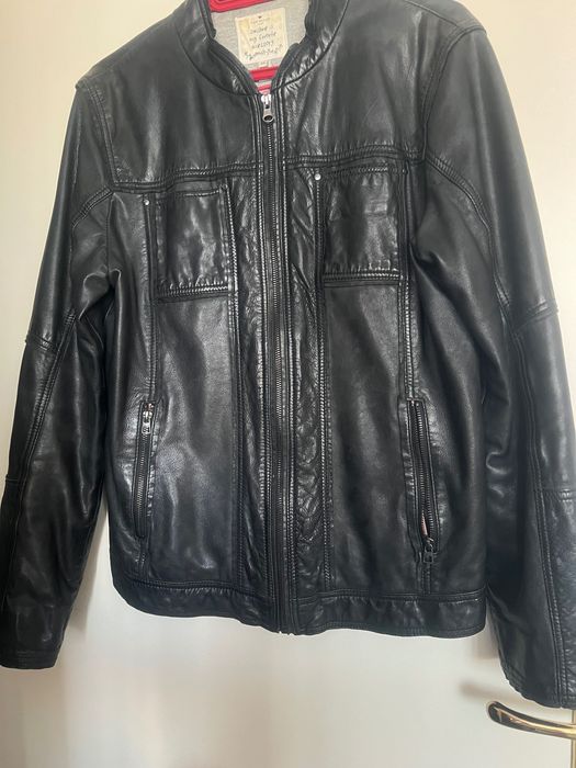 Кожено яке от естествена кожа Tom Tailor -дамско