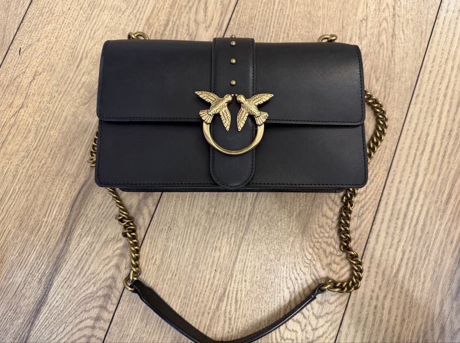 Оригинална черна чанта Pinko