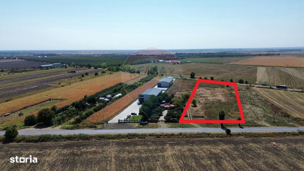 Teren 8347mp intravilan Focsani / DN 25 Soseaua Galati