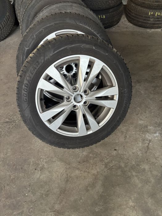 Roti complete R17-Renault anvelope iarna DOT 2022