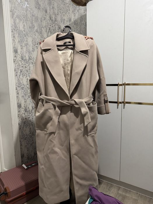 Норка жағамен пальто