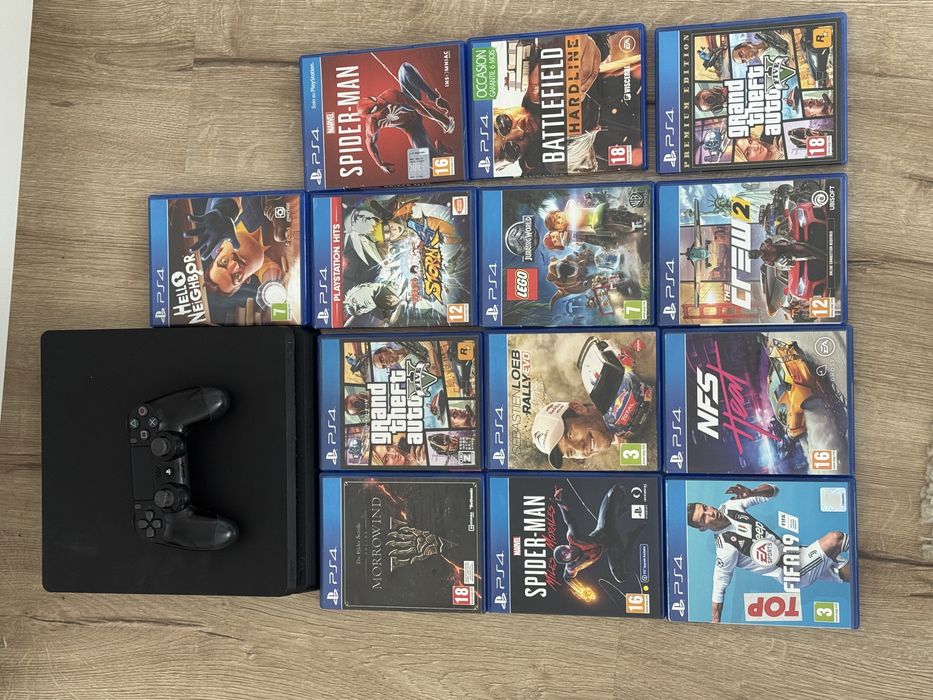 ps4 slim 512gb stare foarte buna