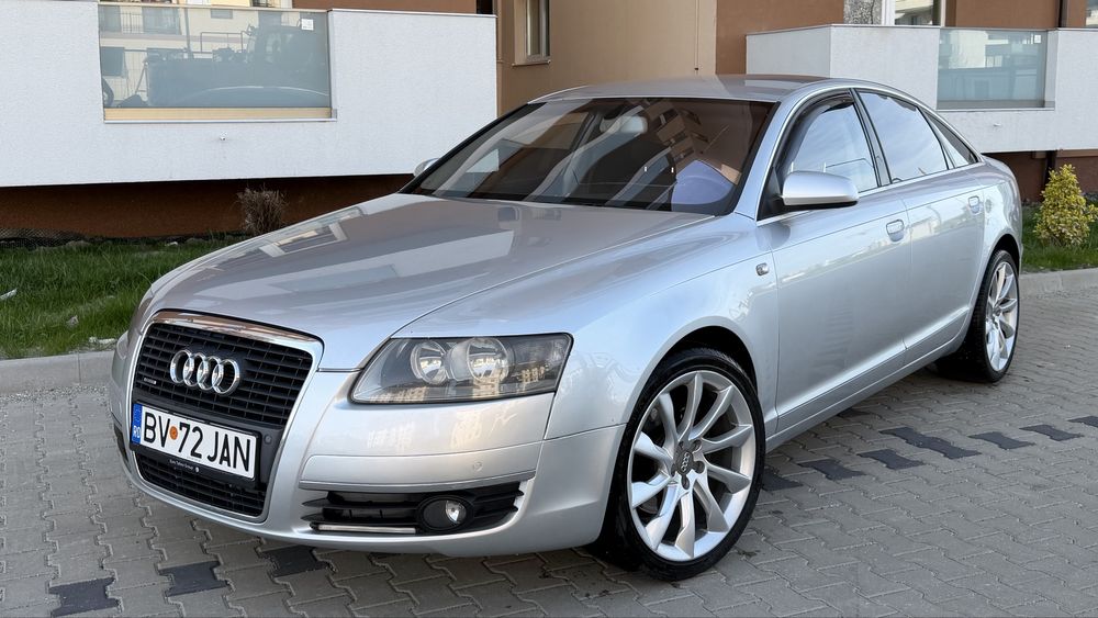 Audi A6 2008 3.0 D 245 CP Quattro Automat Suspensie Jante Navi Bixenon Perdelute Climatronic Impecabil
