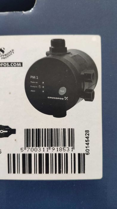 Vand set pompa apa Grundfos plus presostat, noi, sigilate