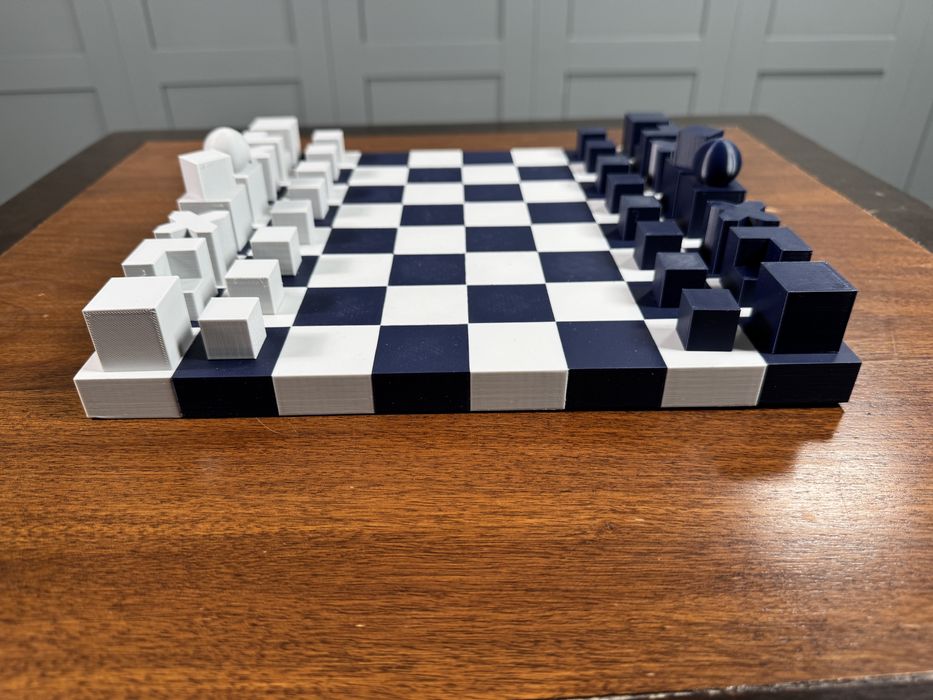 Шахмат в стил Bauhaus КК012