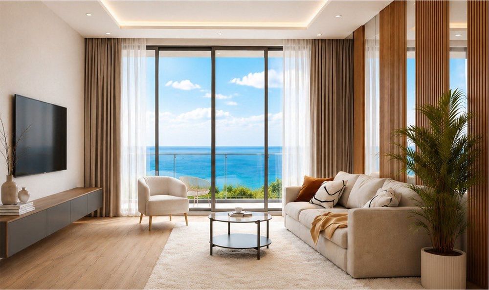 Двустаен апартамент в премиум комплекс Emerald Residence, кк Чайка