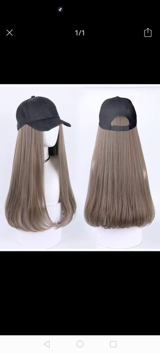 Продам кепки с волосами