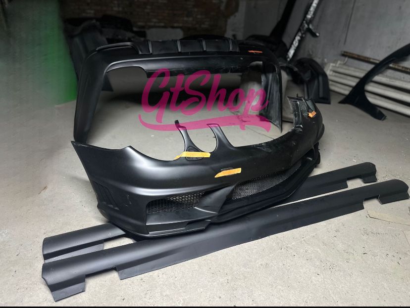 Передний бампер Black Bison на Mercedes-Benz W211 E-Class