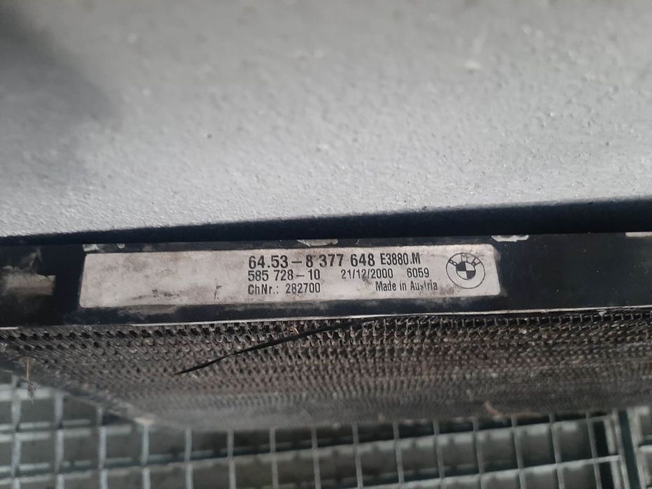 radiator clima ac 320 2.0 d  bmw serie 3 e46