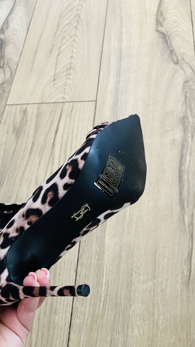 Обувки на висок ток Steve Madden, леопард
