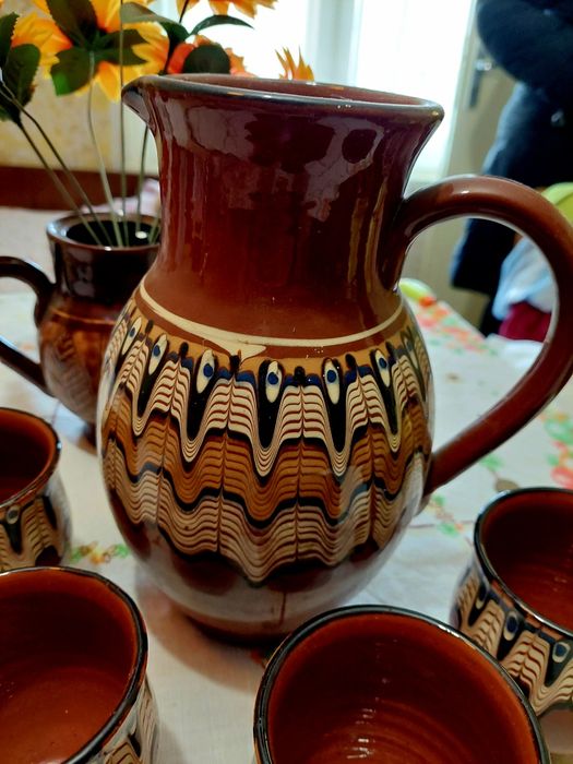 Стар  керамичен  сервиз,нов