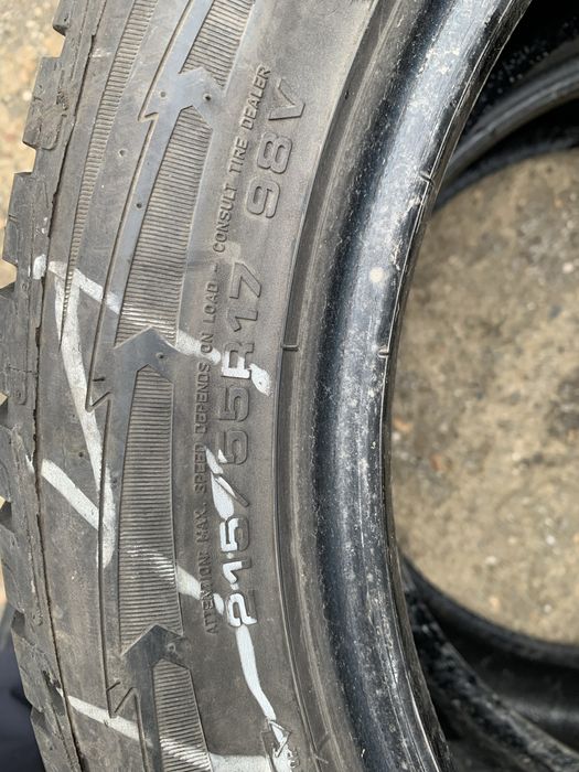 anvelope cauciucuri  215/55/17 si 195/70/15C