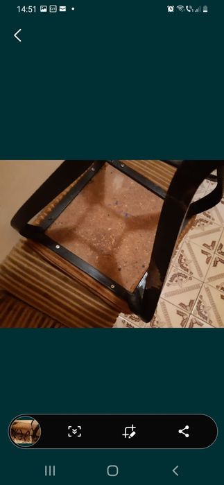 Masa plus 4 scaune fier forjat gros