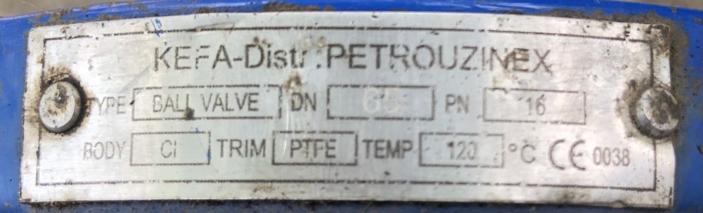 Robinete Inchidere Cu Sfera Pn16 - Dn65