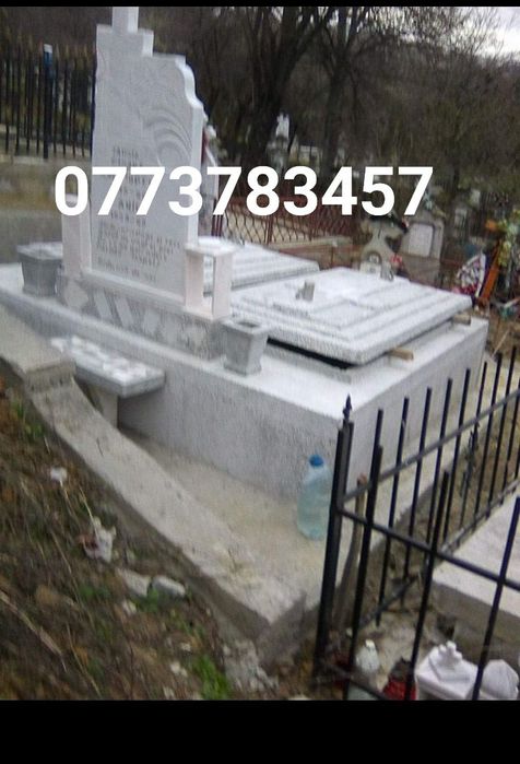Execut lucrări funerare: Cavouri,monumente-cruci-troițe,reparații..etc