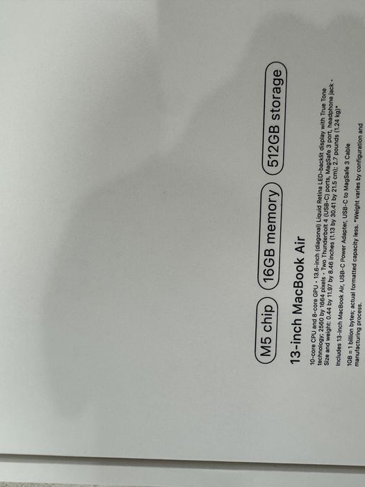 MacBook Air 13 M5