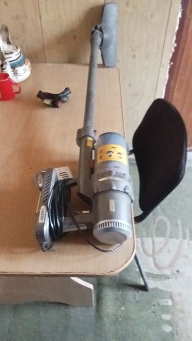 Пылесос  в рабочем состоянии.