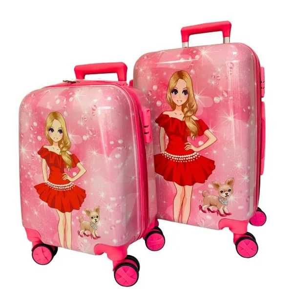 Комплект детски куфари Mercado Trade, 31800, Различни модели, 16" и 20"