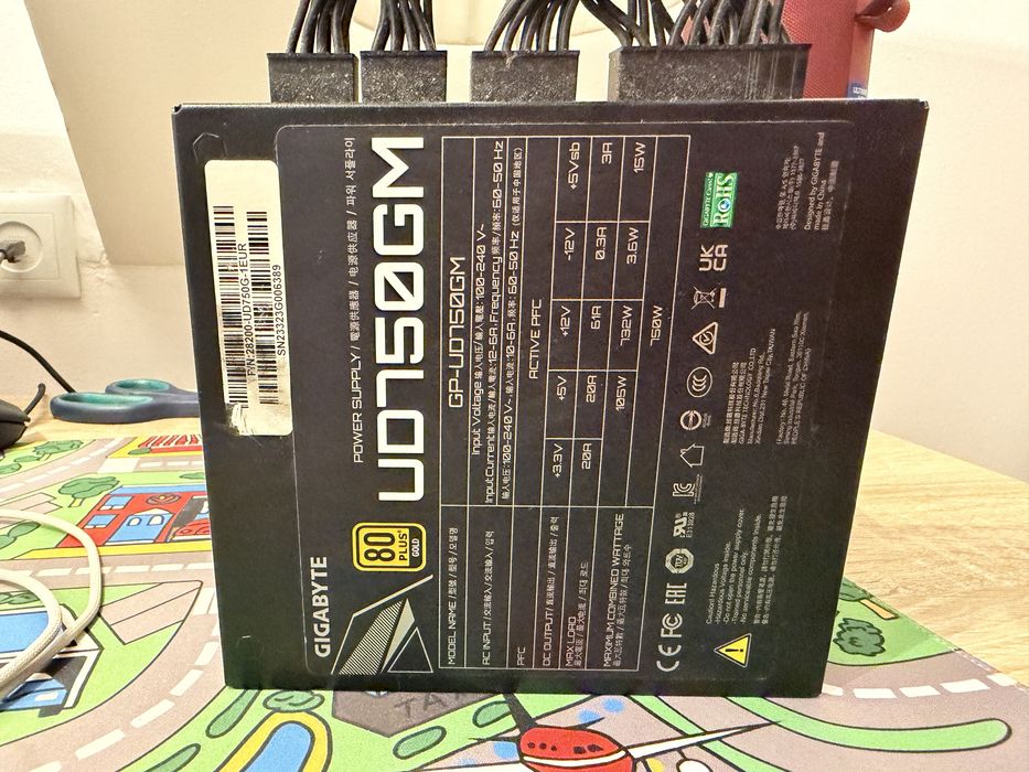 Sursa Gigabyte 750W , Gold