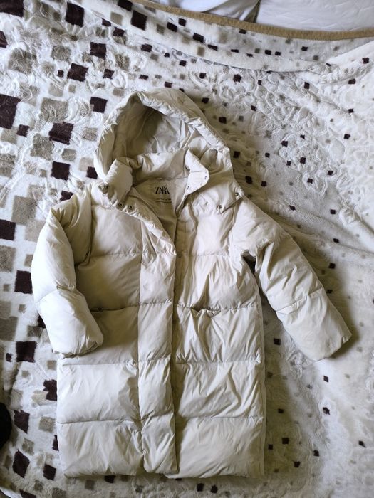 Дамско яке с пълнеж от пух Zara Xs/s