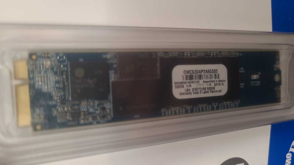 SSD OWC Aura Pro 500GB, 2.5 inch, SATA III , nou, sigilat