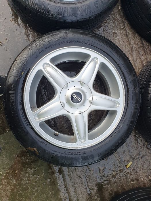 4бр алуминиеви джанти за Мини Купар/ 6.5ж Х16 /ет 48/ 4Х 100/ . 2008г/